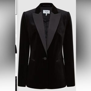 REISS VELVET BLAZER WOMAN